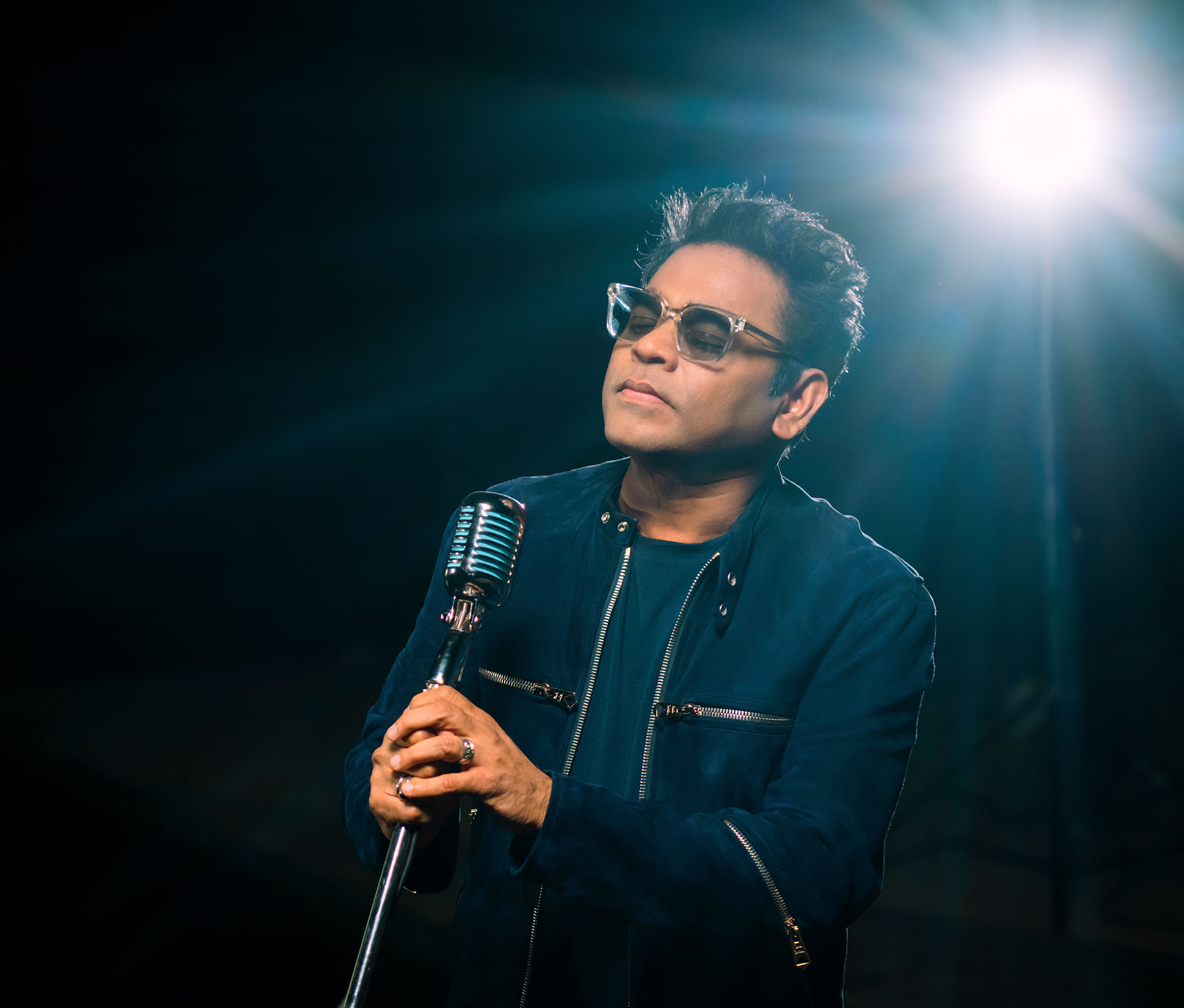 Artist performing